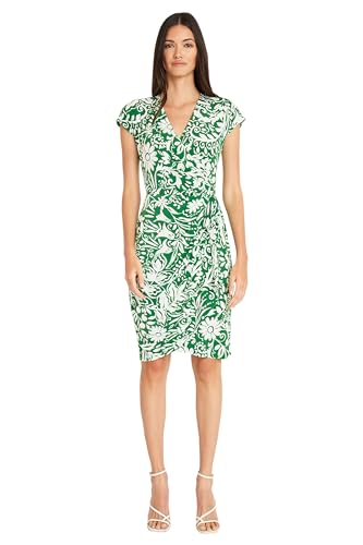Image of Maggy London Women's Printed Matte Jersey Wrap