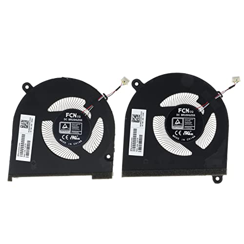 Image of CPU & GPU Cooling Fan for HP Spectre 16-F 16T-F 16-F0023DX 16-f0013dx M83462-001 FNS8 DFS5K22B05673Q FNS7 DFS5K22B05673P