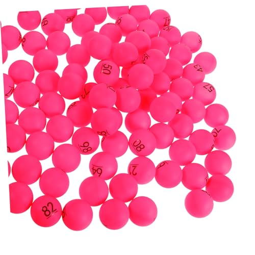 Boules de tombola numérotées Homoyoyo : lot de 100 sphères en plastique réutilisables