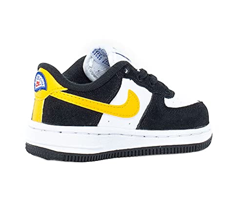 Nike Toddler's Force 1 LV8 Black/Dark Sulfur-White-Black (DH9787 002) - 53