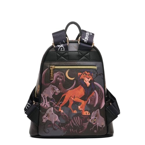 Image of Wondapop Disney The Lion King Scar 11 inch Vegan Leather Fashion Mini Backpack