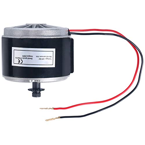 HYDDNice 24V DC Permanent Magnet Electric Motor Generator 250W 2750RPM Electric Motor Brushed for Wind Turbine E Scooter Drive Speed Control - Thumbnail 3