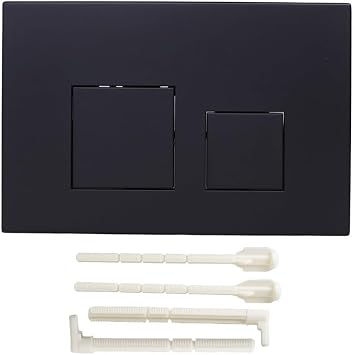 for Geberit Sigma01 Sigma20 Sigma21 Sigma30 Sigma50 UP300 Actuator Plate Dual-Flush Actuator Plate for Concealed CisternsGoldBlack