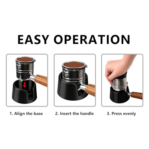 Image of Portafilter Holder Compatible With Ninja Espresso Machine, Espresso Tamping Station for Ninja Luxe Cafe ES601 ES701