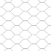 vidaXL Hexagonzaun Grau 0,4 x 50 m PVC, Garten & Terrasse, Rechteckiges Outdoor-Feature, Moderner Hexagon-Zaun, Robuste Grenze, Stilvolles Element