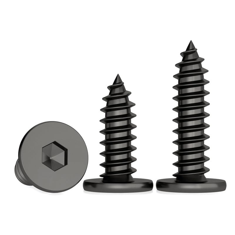 Tornillos autoperforantes acero inoxidable M3 x 6mm 100 piezas