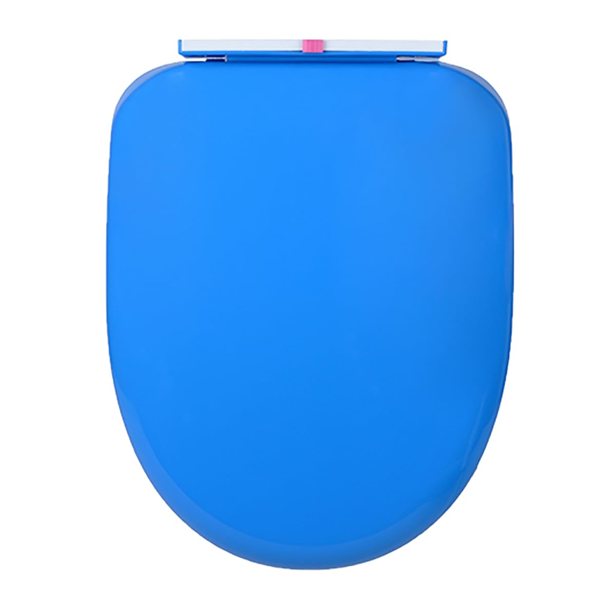Elongated Toilet seat, Soft Close Close Easy Install Quick Release Easy Clean pp Material Comfortable Ergonomic Design Blue, Adjustable, Lightweight, Durable, Portable, Quiet, slam