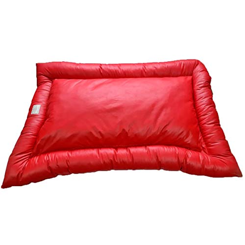 Futon Courino Xg Vermelho Pet para Cães e Gatos SS Pets para Cães