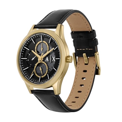 Image of A|X Armani Exchange Men's Multifunction Analog Watch, Necklace Gift Set Stainless Steel Watches for Men