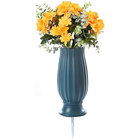 TFANUO Cemetery Vases with Drainage Holes Cover