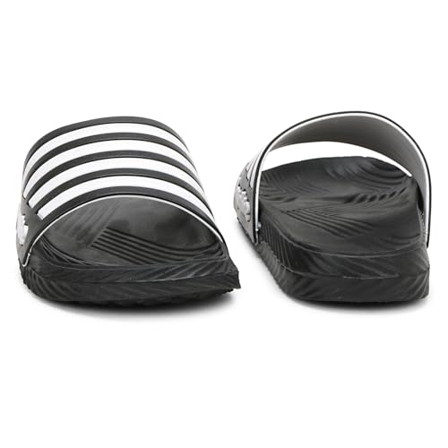 Image of Aqualite AL-191 Men Slides Slipper with Slip-on wear, Comfort and Flat Base Flipflop for dailywear uses.