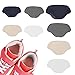 8 Paires Patchs de Réparation autocollants Talon Chaussure Réparation Patchs , Sneaker Hole Repair Autocollant 2 Tailles Shoe Repair Patch 4 Couleurs pour Diverses Chaussures