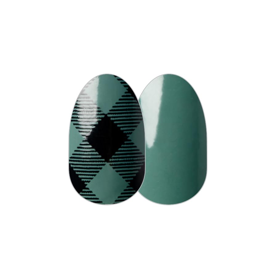 Color Street 'Cozy Check' (FDC321) - Nail Polish Strips Forever Fall
