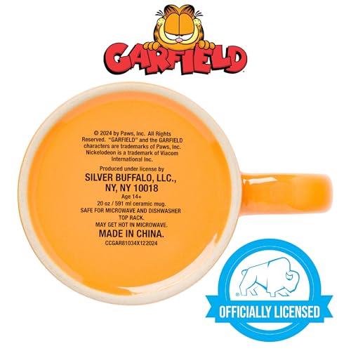 Taza de cerámica Garfield 20 onzas miniatura 4