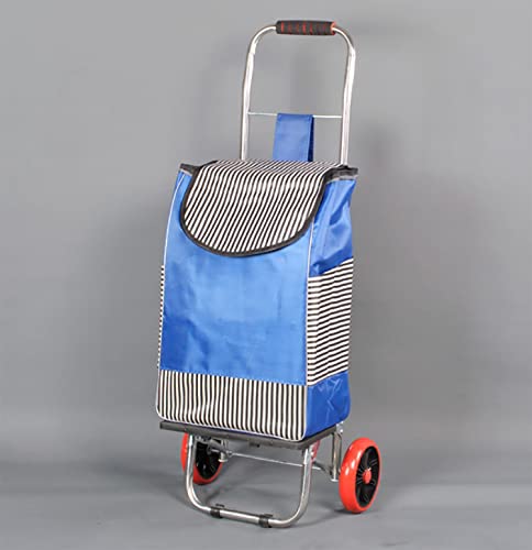 MFLASMF Einkaufswagen, tragbarer, Faltbarer, praktischer Einkaufswagen, Wiederverwendbare Einkaufstasche, geeignet zum Einkaufen, Picknick, Einkaufen Cover