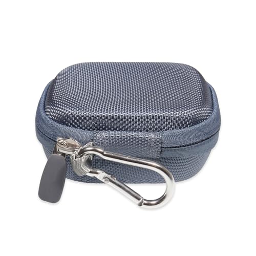 Image of Case for JLab Go Pop+,Go Air Pop,Air Tones+ / Tones, JBuds Mini True Wireless Earbuds, Compact Organizer for the Charger case and Charger Cord (Stone Blue)