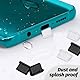LunarCharm 18-teiliges Set USB C Staubschutzstecker, Anwendbar auf iPhone 16/15 Serie, USB C Anschlussabdeckung, Telefon-Lautsprecherabdeckung, Telefon-Ladeanschluss-Reiniger