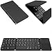 Tek Styz Slim Foldable Wireless Keyboard Compatible with Motorola Moto G24 Power with TOUCHPAD Mouse Fully Universal Providing 48H Use, 560 Days Standby, Portable, Compact, Tri-Fold, Rechargeable!
