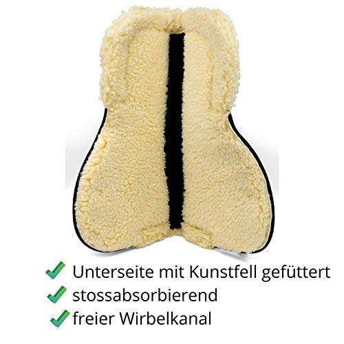 Foto von AMKA Sattel Korrekturpad Sattelunterlage mit 12 Filzeinlagen Ausgleichspad