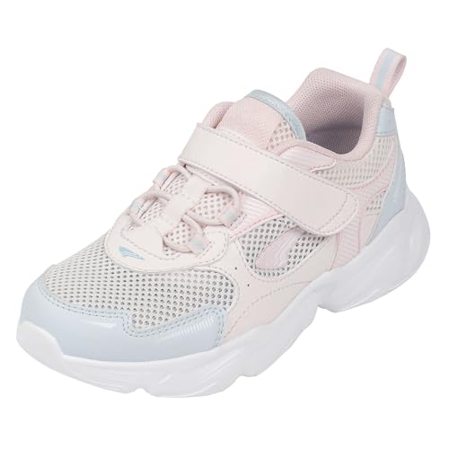 Dr Kong Kid Sneakers Boys Girls Shoes Lightweight Tennis Shoes Breathable Running Athletic Shoes for Toddler/Little Kid 12.5 Little Kid Pink&blue