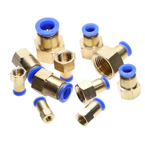 Conector rápido PCF anti fugas para reparar mangueras de aire comprimido 4