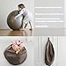 AOLIAZMAX Yoga Ball Cover - Pilates Exercise Yoga Ball Cover, Anti Scratch Exercise Ball Cover with Handle for 55/65/75cm Birthing Ball, Stability Ball, Balance Ball (Without Ball)
