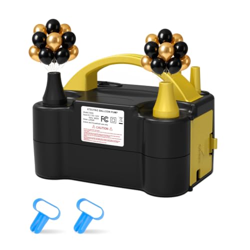Image of chamvis Balloon Pump Electric, Balloon Air Pump Inflate Pump for Balloons: Blower Machine for Fast and Easy Filling Balloons