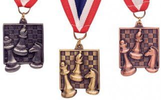 Miniatura 2 de Square Ajedrez Medallas