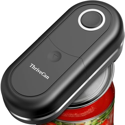 Electric Can Opener, One-Touch Automatic Can Opener- Fits Almost ...