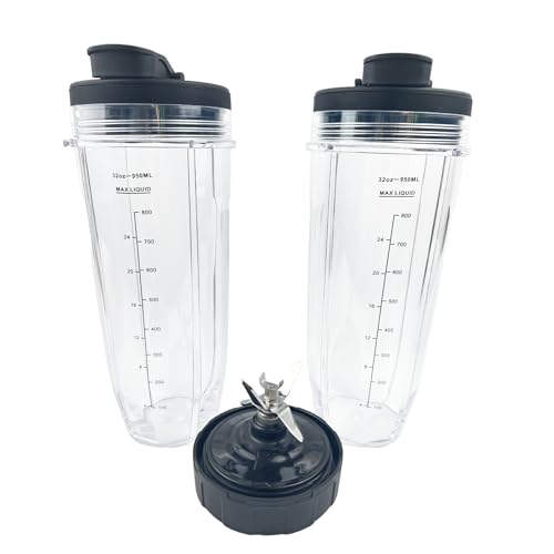 32oz Cups with 7 Fins Blade