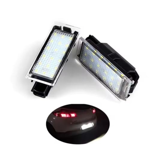 Luz de matrícula para Kangoo 2 evita multas sustituyendo el plafón roto 8200480127 6