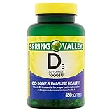 Spring Valley - Vitamin D-3 1000 IU, 450 Softgels