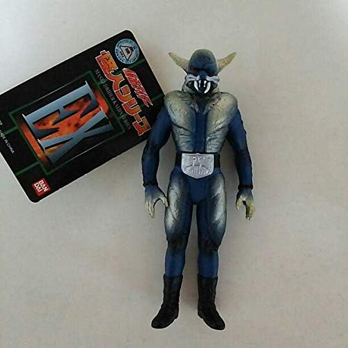 ソフビ人形狼男（2003年） レア 仮面ライダー 狼男 オオカミ男 旧