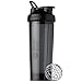 BlenderBottle Pro32 Tritan Trinkflasche mit BlenderBall, optimal geeignet als Eiweiß Shaker, Protein Shaker, Wasserflasche, BPA frei, skaliert bis 700 ml, Fassungsvermögen 940 ml, schwarz