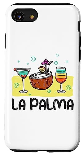 La Palma �ʔ����J�i���A���� �X�y�C�� �z���f�[ �X�}�z�P�[�X iPhone SE (2020) / 7 / 8 �p