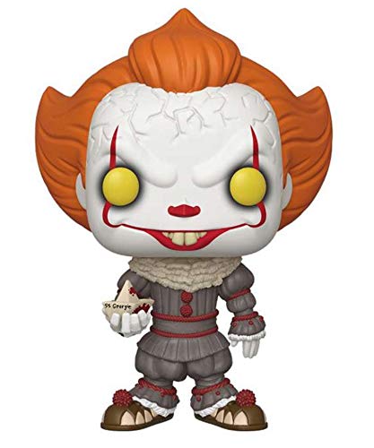 Popsplanet Funko Pop! Movies – IT 2017 – Pennywise (with Boat) (10-inch) #786 Vinyl Figuras 25 cm Reeleased 2019