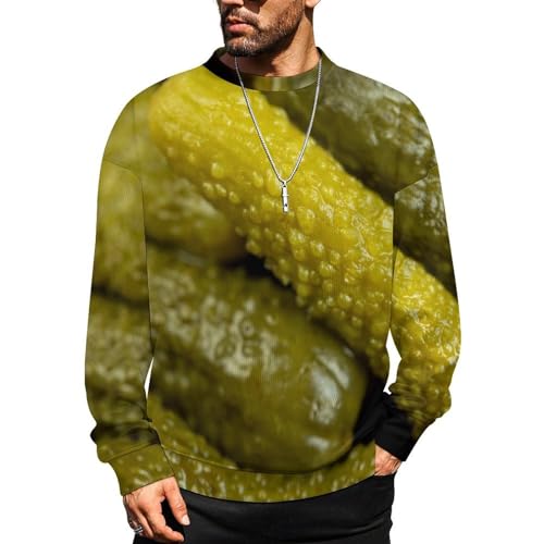 MoBlinko Purple Eggplant Mens Sweater Crewneck Sweater Lightweight Sweaters for Men Long Sleeve Pullover