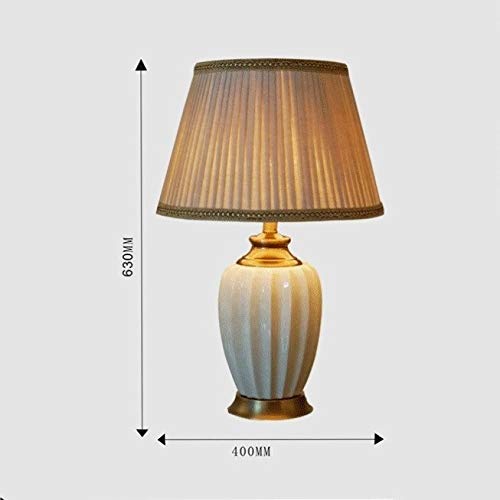 Ceramiczne lampy stołowe, biurko, nowoczesna tkanina, do przedpokoju, salonu, biura, kreatywne łóżko, hotel
