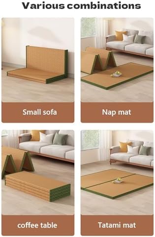 Foldable Floor Mattress 5cm Thick Folding Mattress Portable Guest Bed Futon Mattress Comfortable Breathable Bed Mat for Sleeping Travel Camping(60x180x5cm)