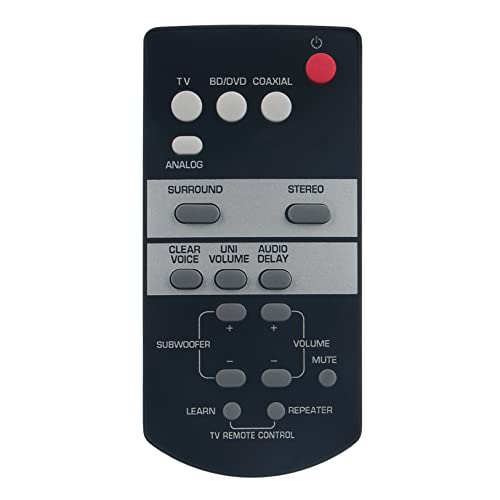 VINABTY FSR68 ZJ78800 Replacement Remote Control Compatible with YAMAHA Soundbar YAS93 YAS103 YAS-93 YAS-103 - Image 2