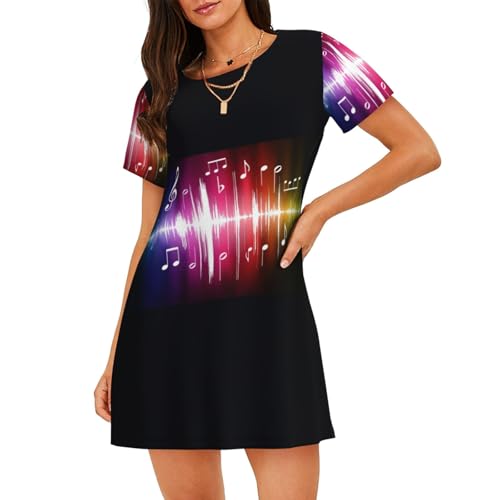 Chemise de nuit légère musique pour des nuits d'été douces et relaxantes