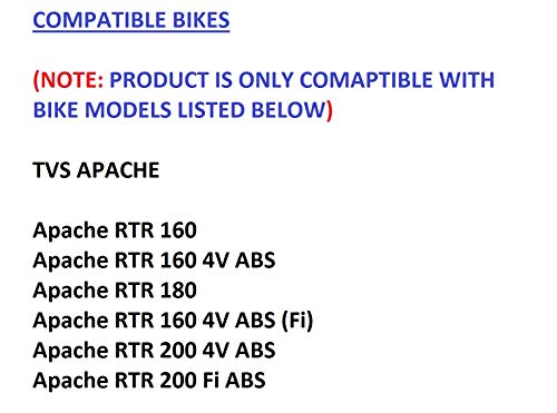 Image of OLGA Apache RTR 160 180 200 Adjustable Brake Clutch Lever (Black)