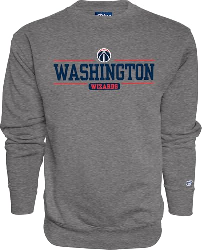 Blue 84 Washington Wizards NBA Officially Licensed Crewneck Sweatshirt Varsity, Alternate Color, Large