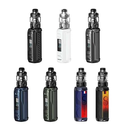 Voopoo Argus MT Vape Mod Kit – Rechargeable & Refillable | Shockproof Box Mod with Leak-Proof Tank, Smart Wattage Control & Built-In 3000mAh Battery for Sub-Ohm Vaping 2ml - No Nicotine