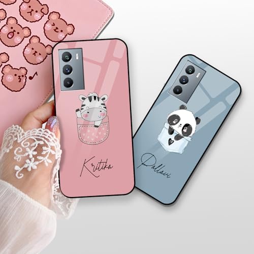 Image of COLORflow Back Cover Compatible with iQOO 9 SE 5G | Cute Pocket Cartoons Color | Shockproof TPU Bumper with Camera Protection Back Cover Compatible with iQOO 9 SE 5G