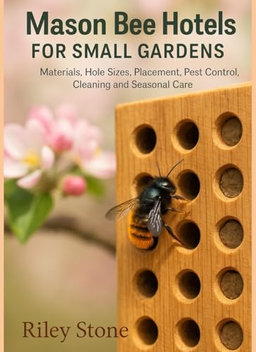 MASON BEE HOTELS FOR SMALL GARDENS: Materials, Hole Sizes, Placement, Pest Control, Cleaning and Seasonal Care