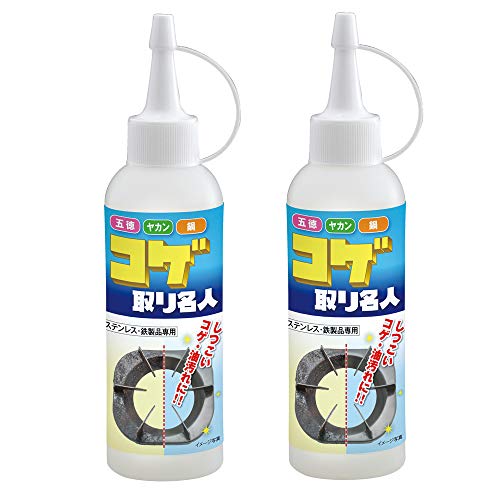 Fullsexy メイダイ(MEIDAI) 焦げ コゲ落とし 専用クリーナー 焦げ落とし 洗剤 フライパン レンジ 鍋の頑固な油汚れ こげとり キッチン掃除 (コゲ取り名人 2個組)のサムネイル