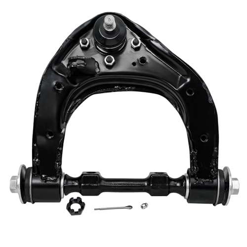 Image of Detroit Axle - 8pc Front End Kit for 1994-2000 Mitsubishi Montero, 1997-2004 Montero Sport, 2 Upper Control Arms w /Ball Joints 2 Lower Ball Joints 4 Inner Outer Tie Rods 1998 1999 Replacement