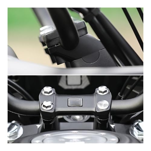 Abrazadera elevadora manillar CB400X para rutas largas sin fatiga 2