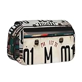 Design spacieux et organisé : mesurant 20 x 9 x 11 cm, cette trousse offre un grand espace de rangement, peut contenir jusqu'à 50 stylos, marqueurs, règles, gommes, et plus encore avec des compartiments intelligents et une disposition à double coque.